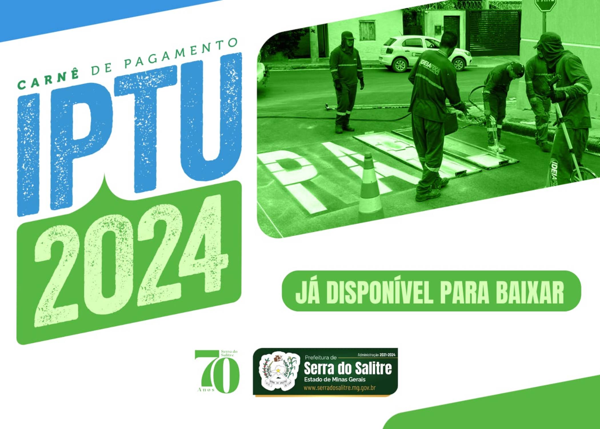 IPTU 2024: Baixe seu boleto agora e contribua para o progresso de Serra do Salitre!